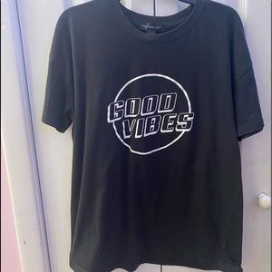 Black graphic t shirt